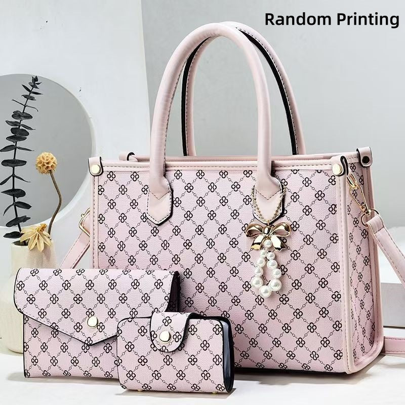 Women's Retro Korean Style High Sense Large Capacity Handbags