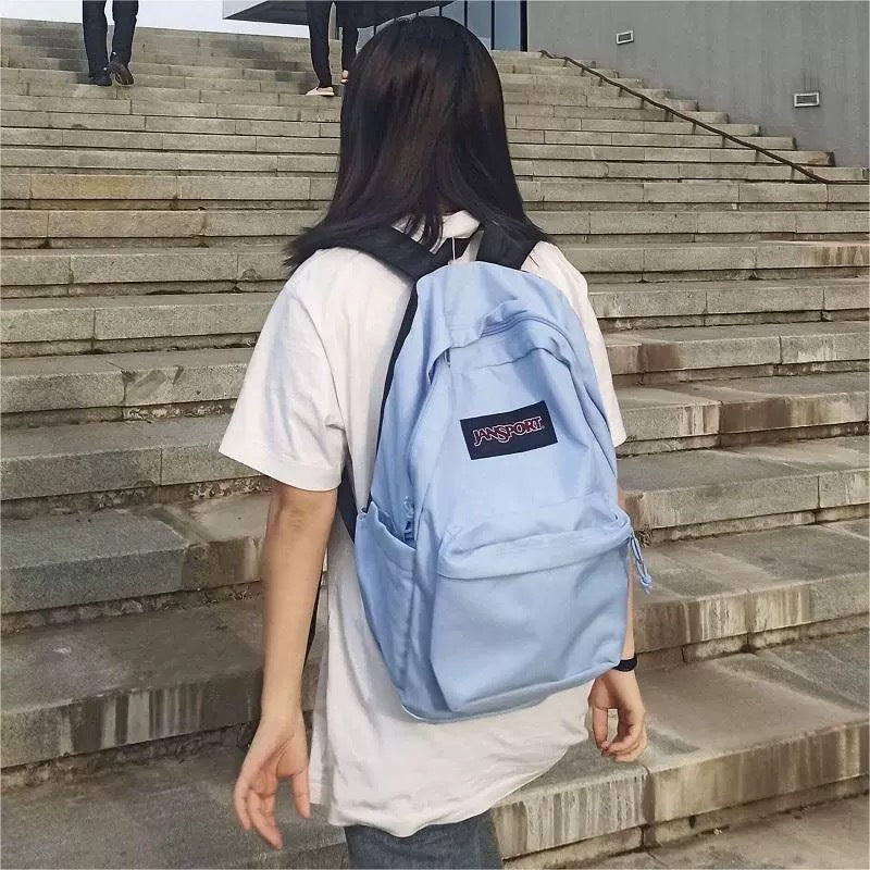 Scanning Verification Male Female High Junior Green Ripple Backpacks
