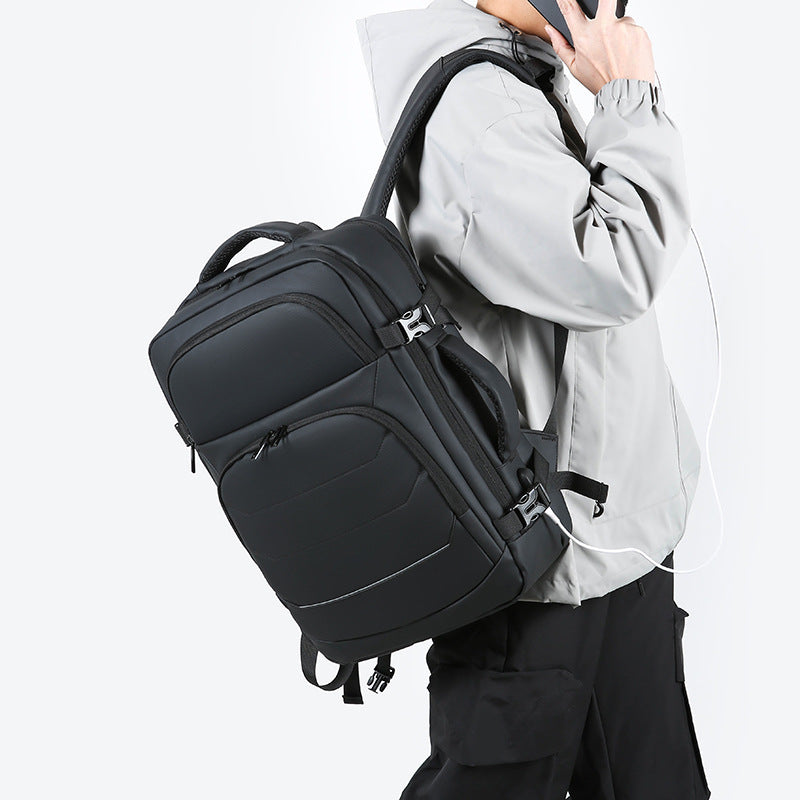 Waterproof Hard-wearing Commuter Fashion High Sense Business Backpack