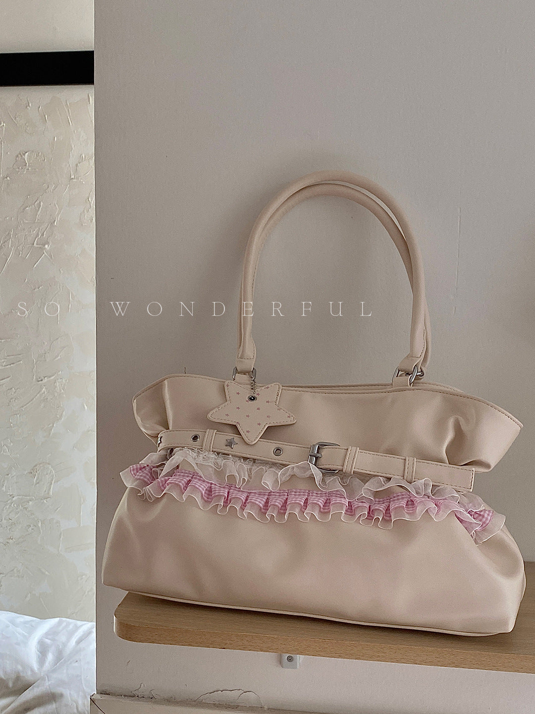Women's Korean Style Sense Underarm Summer Simple Tote Bag