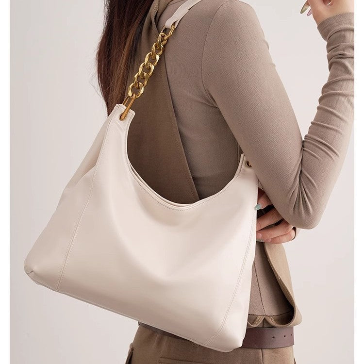 Women's High-grade Bright Leather Bridal Wedding Underarm Bags