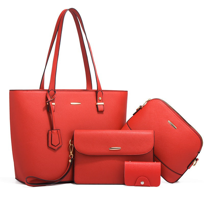 Women's Trendy Retro Large Capacity Fashion Set Tote Bag