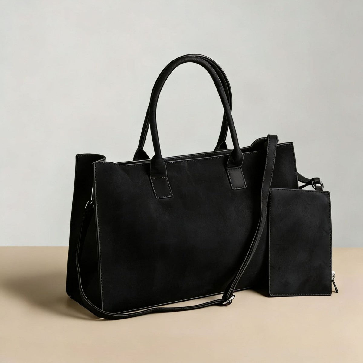 Women's Frosted Large Capacity Simple Commuter High Sense Women's Shoulder Bag