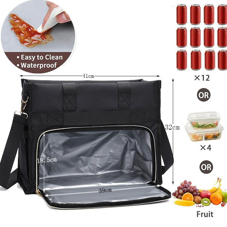 Unique Glamorous Women's Lunch Insulated Fashion Tote Bag