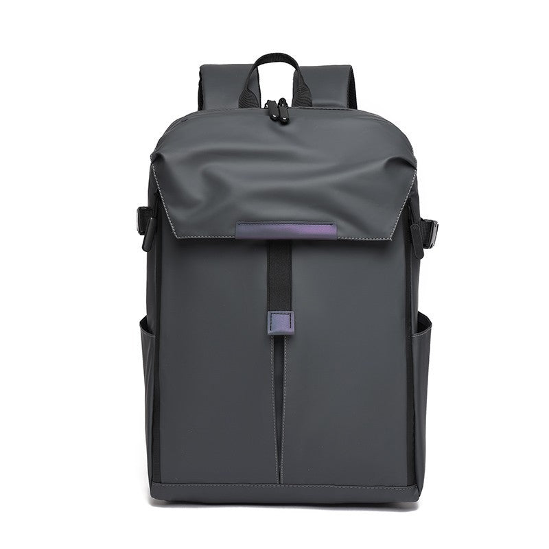 Men's Derm Business Trendy Double Back Computer Leisure Backpack