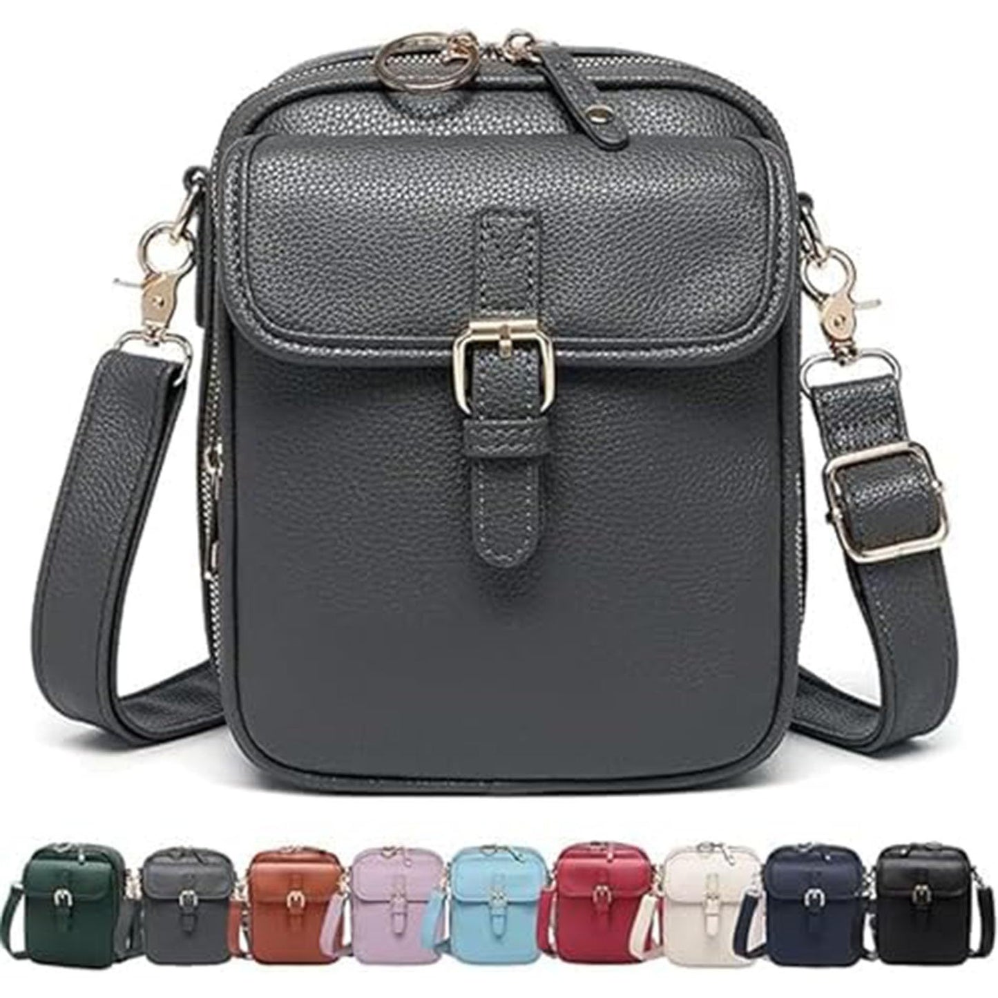 Women's Genuine Leather Retro Large Capacity Mini Tote Bag
