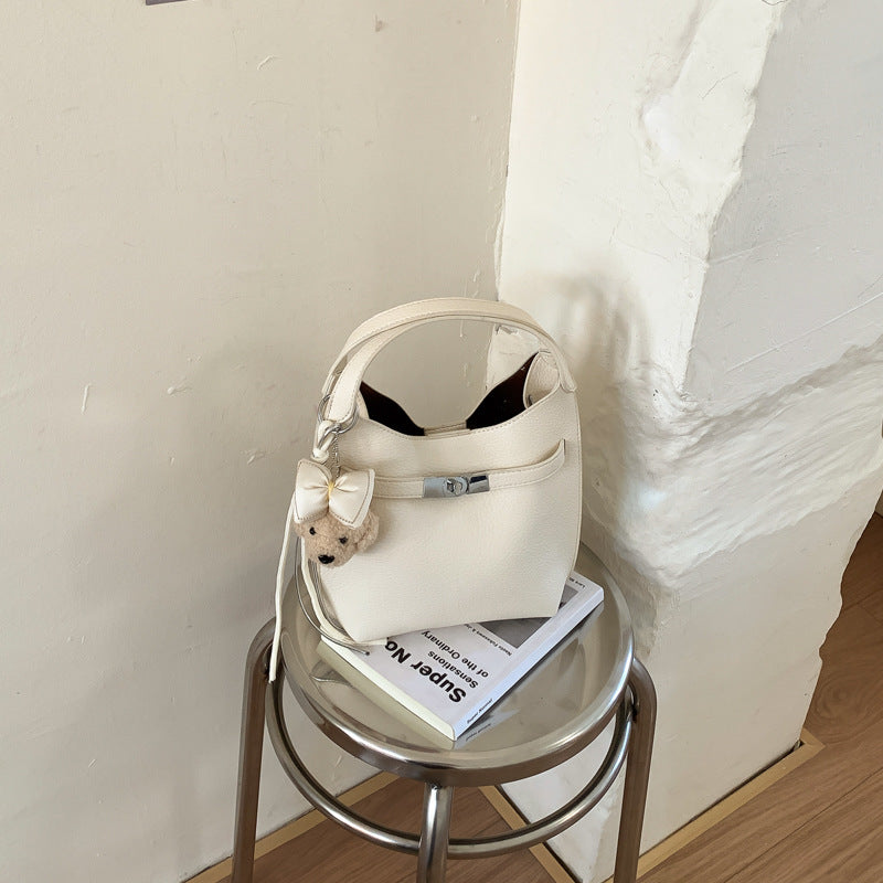 Women's Spring Vegetable Basket Commuter Good-looking Female Bucket Bag