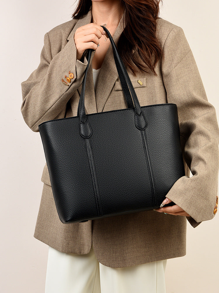 Women's High-grade Large Capacity Genuine Leather Big Bags