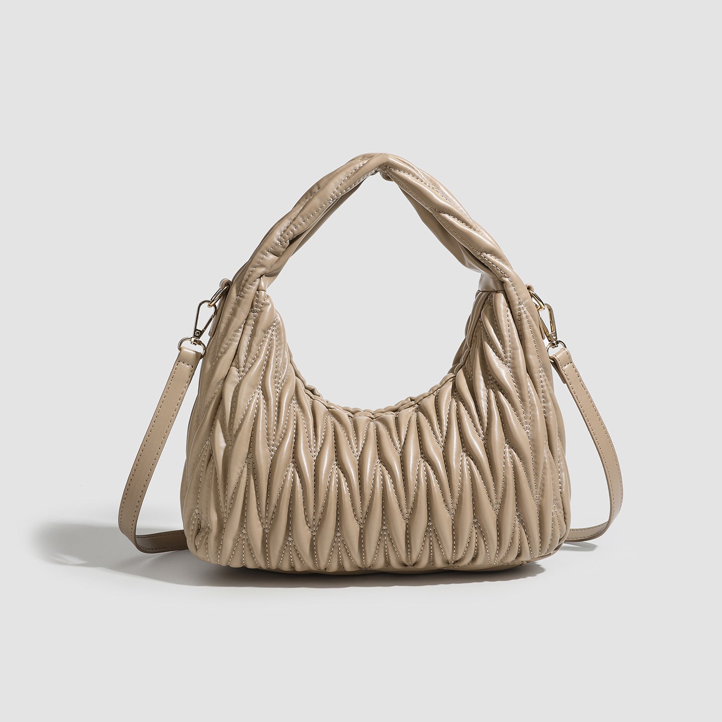 Simple Rhombus Plaid Dumpling Fashion Commuter Bags
