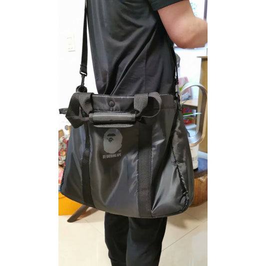 Limited Lucky Large Capacity Waterproof Ape Head Men's Messenger Bag