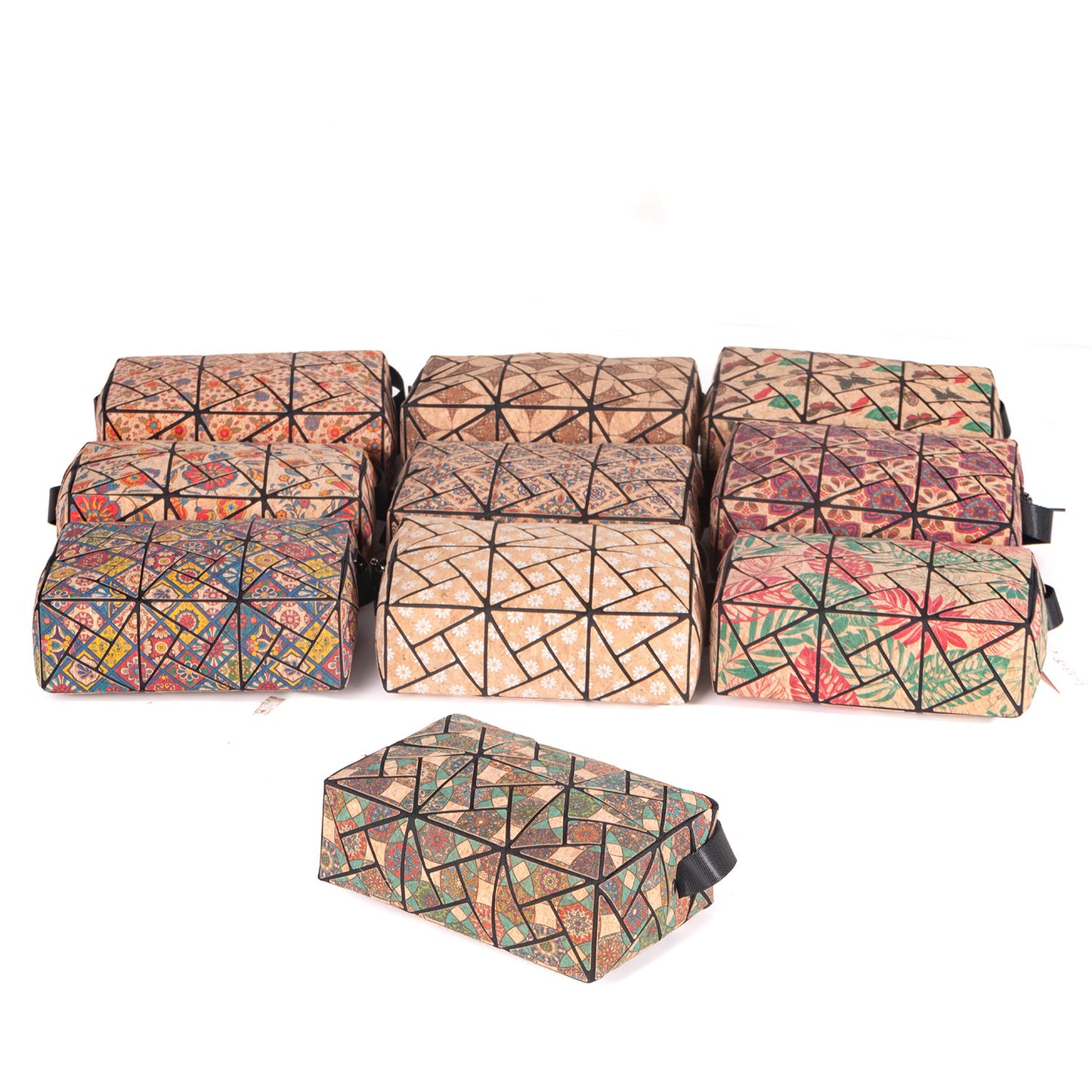 Women's Cork Bark Material Fashion Popular Artistic Personal Women's Messenger Bag