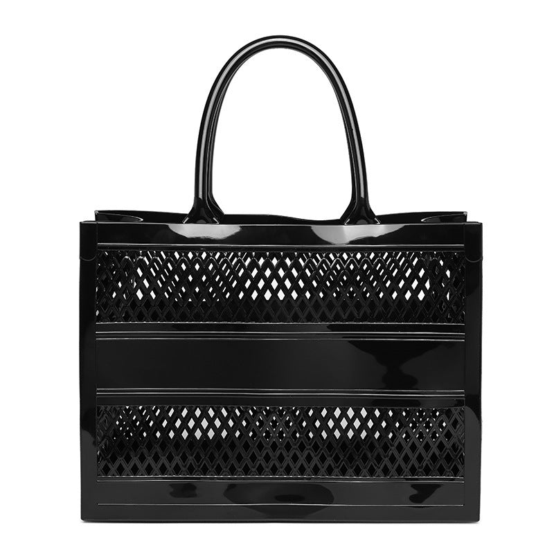 Gel Fashion Wild Large Capacity Candy Color Hollow Basket Vegetable Bags