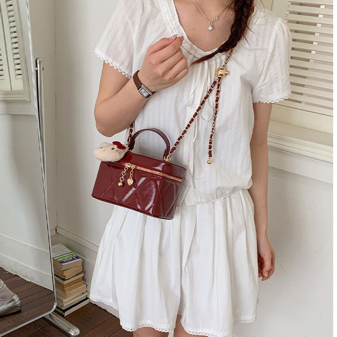 Women's Diamond Embroidery Thread Fashion Chain Portable Women's Messenger Bag
