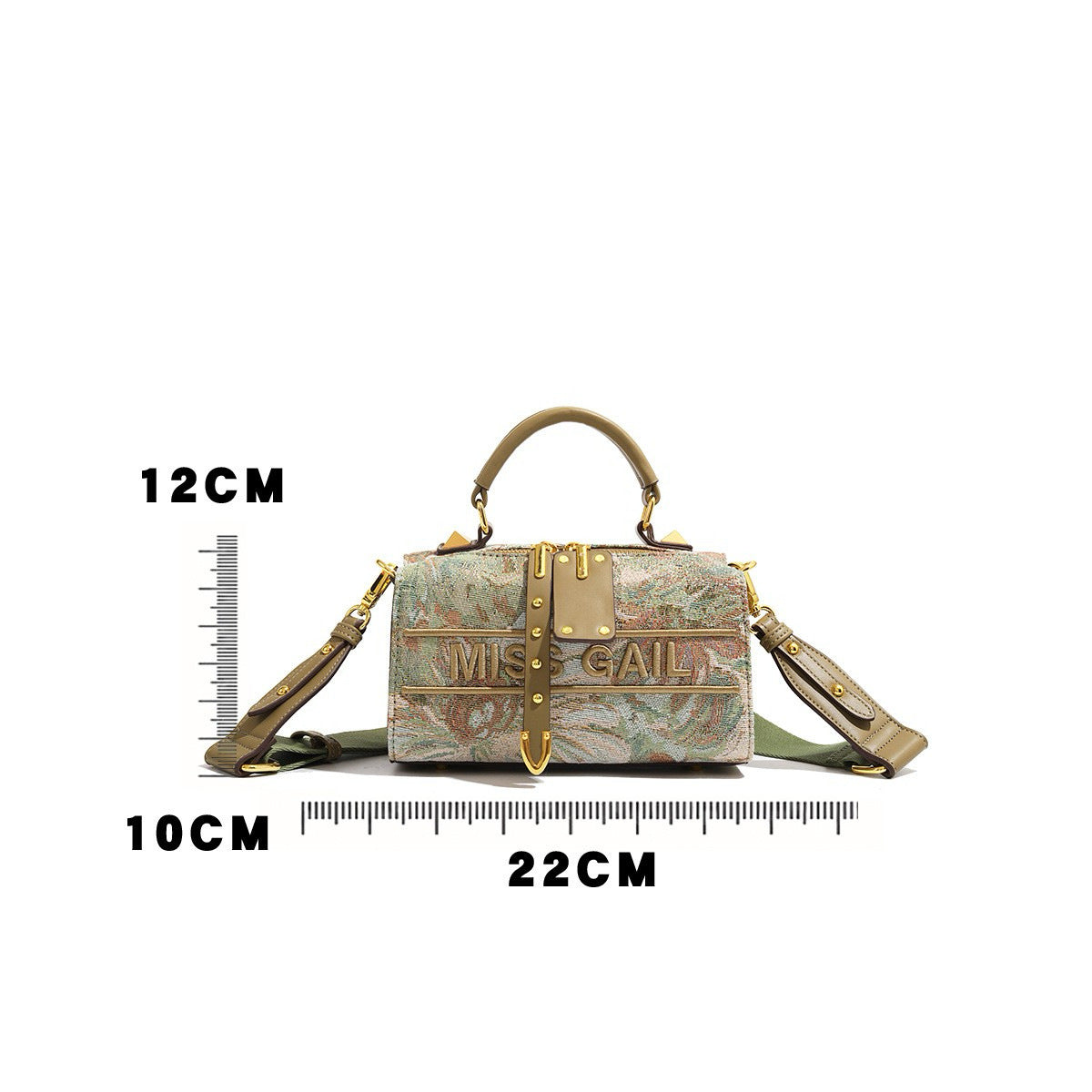 Women's Fashionable Embroidered Pillow Portable Trendy Bags