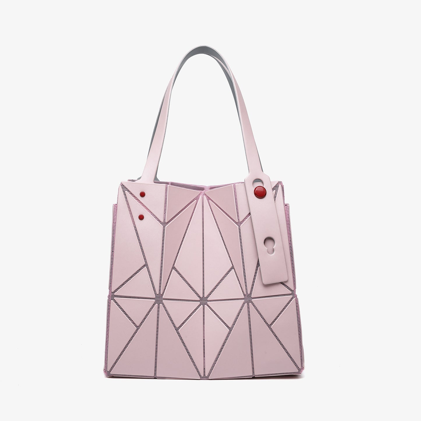 Women's Color Nail Crystal Geometric Rhombus Big Women's Handbag