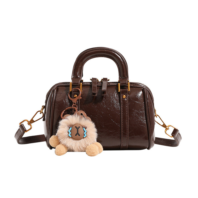 Women's High-grade Fashionable Design Versatile Boston Pillow Women's Shoulder Bag
