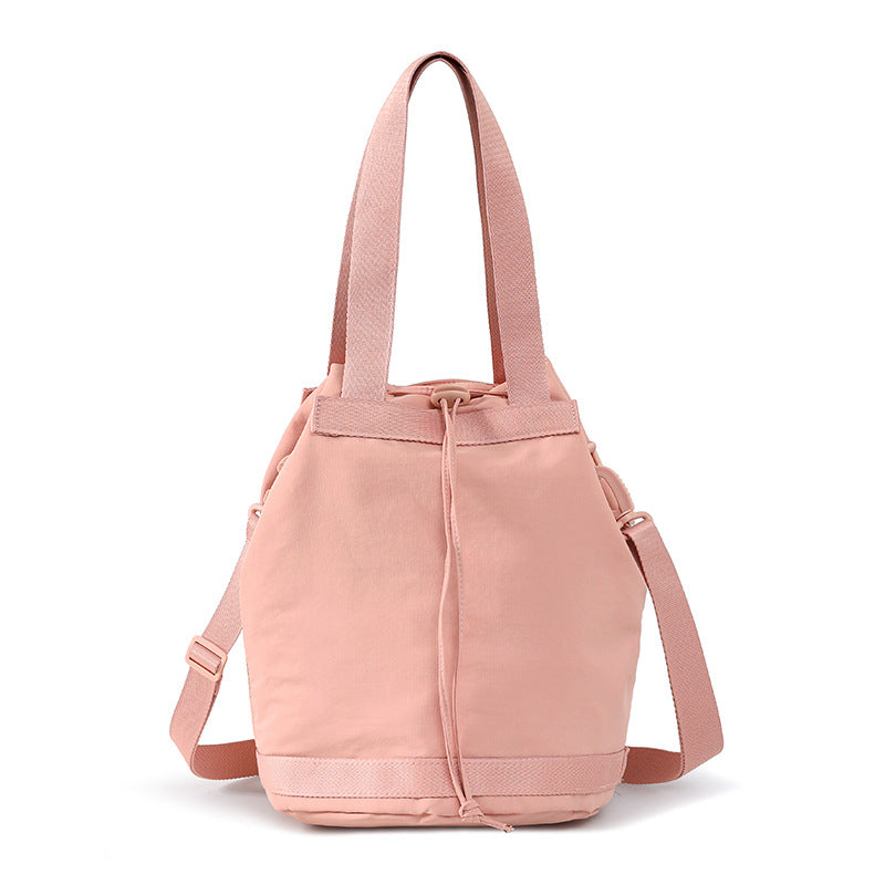 Drawstring Hand Large Capacity Strap Detachable Bucket Bag