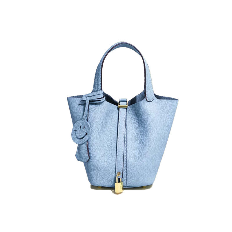 Women's Vegetable Basket Summer Imported Cowhide Handbags
