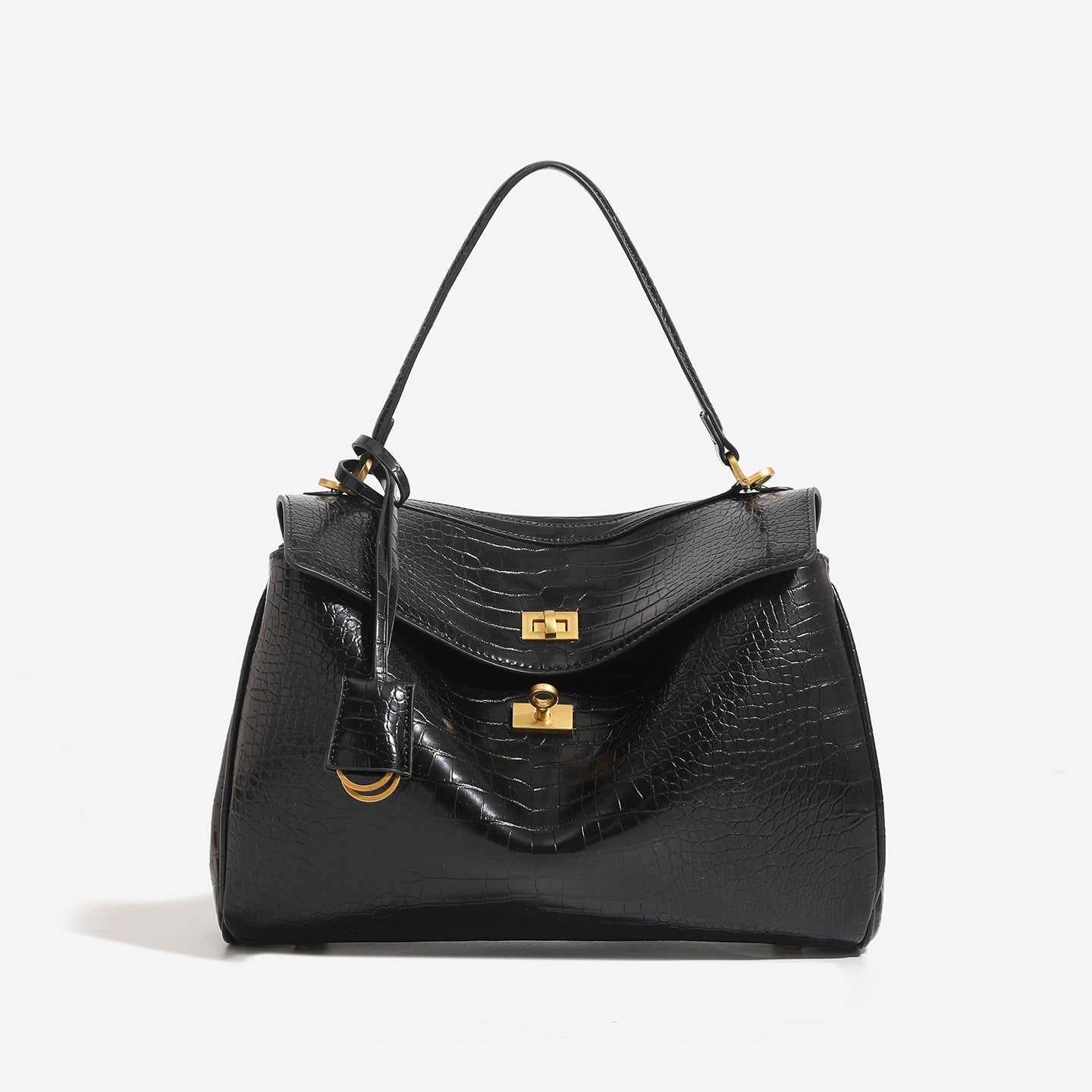 Women's Callie Smooth Calfskin Portable Underarm Commuter Women's Messenger Bag