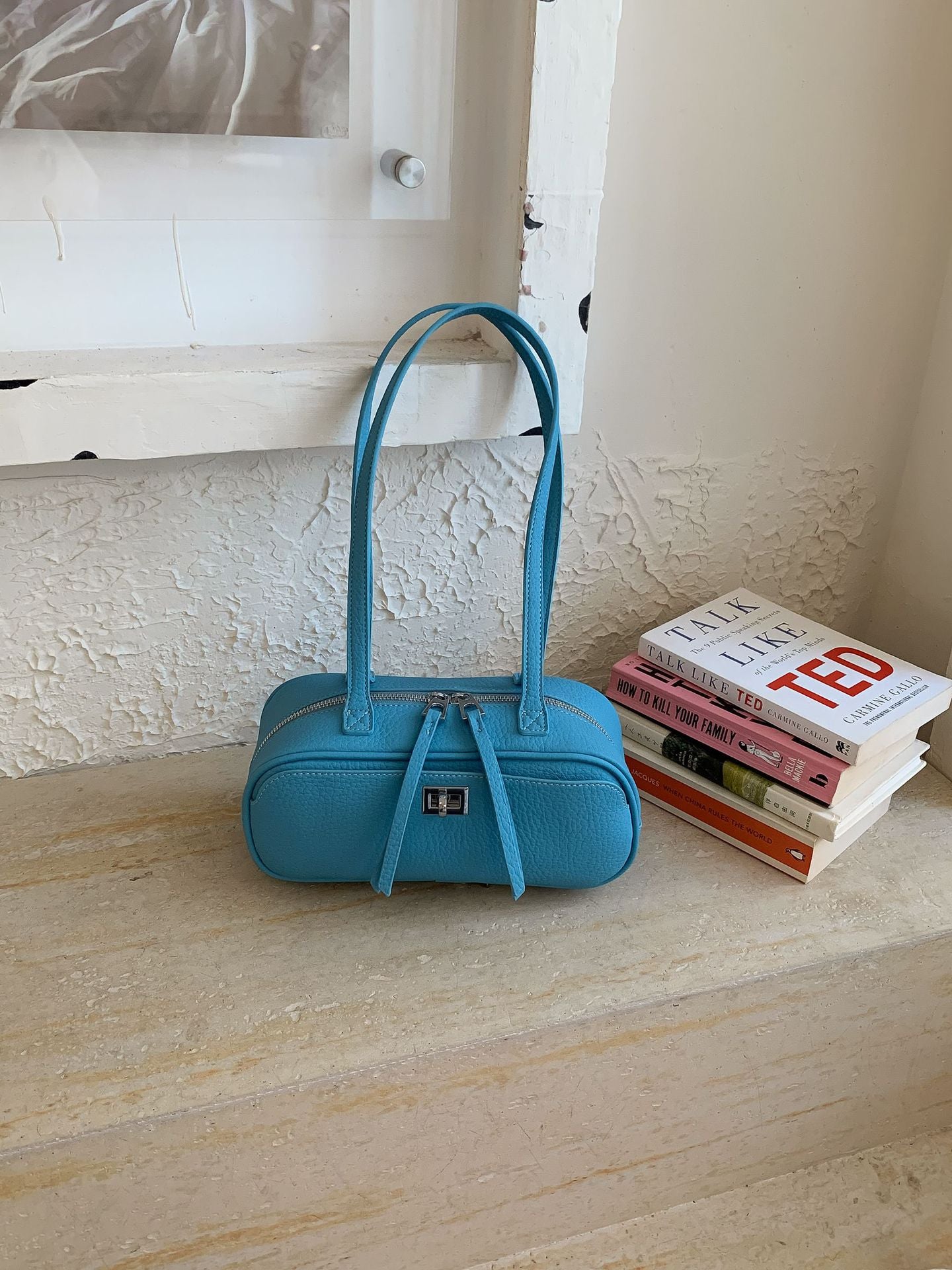 Women's Niche Underarm Fashion Simple Boston Commuter Shoulder Bags