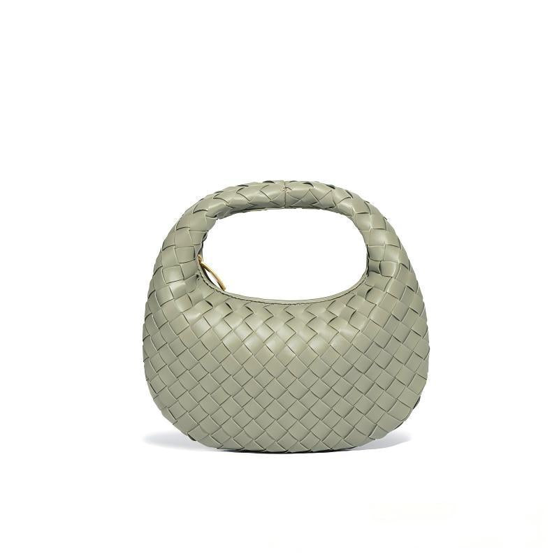 Women's Hand-woven Dumpling Light Luxury Minority High-grade Underarm Selenodont Women's Handbag