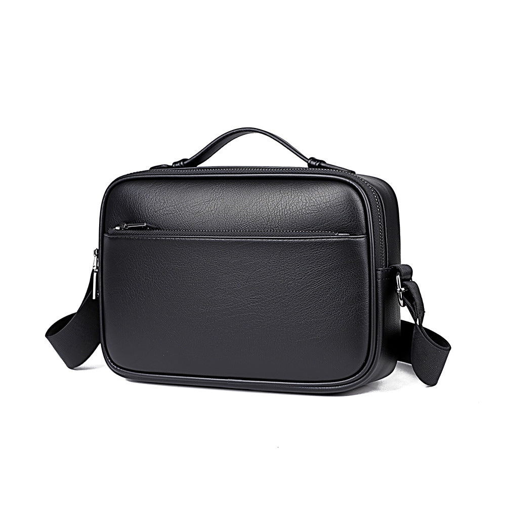 Men's Personality Simple Fashion Green Large Capacity Men's Messenger Bag