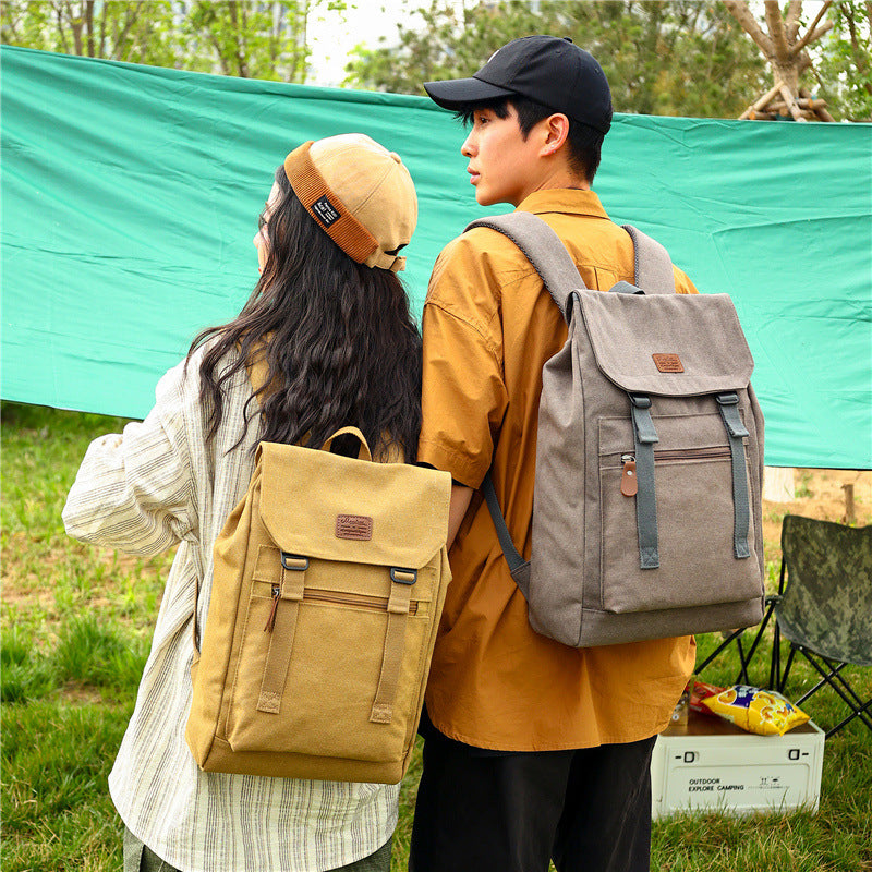 Large Capacity Canvas Junior Outdoors Commute Leisure Backpack