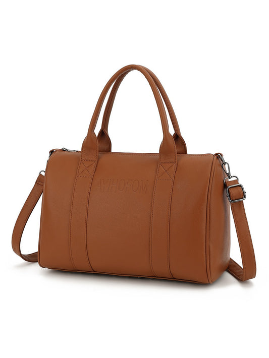 Retro Alphabet Korean Style Portable Large Commuter Women's Messenger Bag