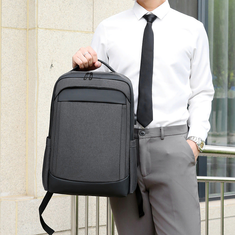 Men's Large Capacity Fashion Trip Simple Versatile Business Backpack