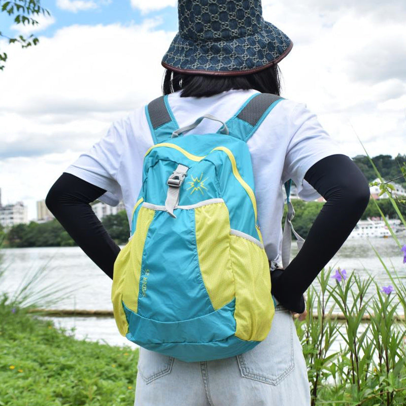 Graceful Classy Summer Lightweight Folding Portable Sports Backpack