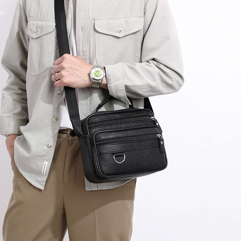 Men's Business Commute Large Capacity High Sense Men's Messenger Bag