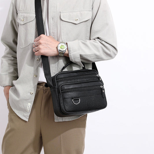 Men's Business Commute Large Capacity High Sense Men's Messenger Bag