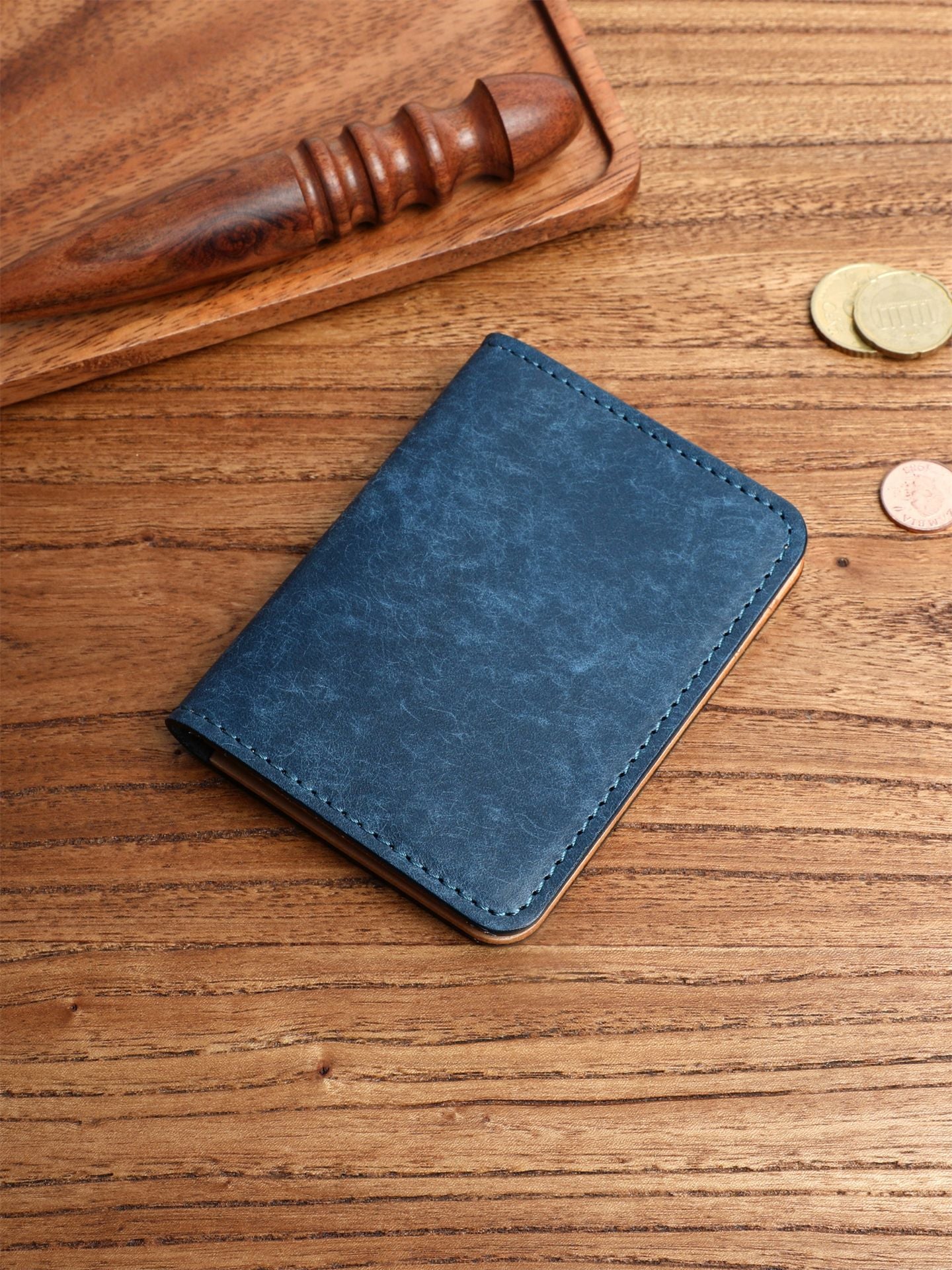 Men's Leather Cowhide Bank Driving License Versatile Card Pack Card Sleeve