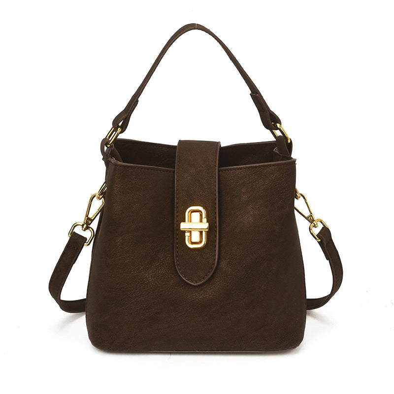 Women's Simple Hand Holding Minority Fashion Textured Bags