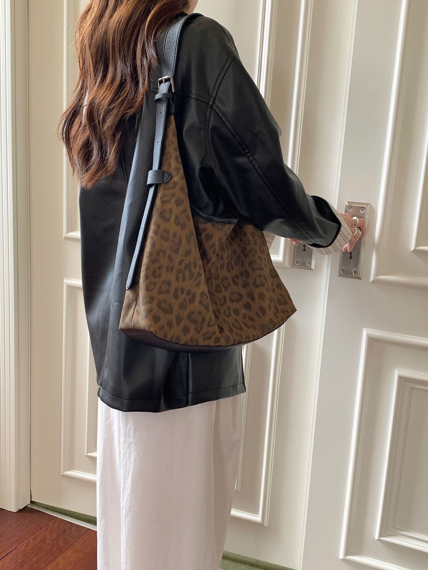 Women's Korean Leopard Print Female One Women's Handbag