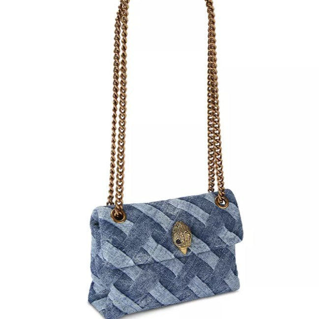 Eagle Head Denim Chain Fashion Retro Lion Ridge Women's Messenger Bag