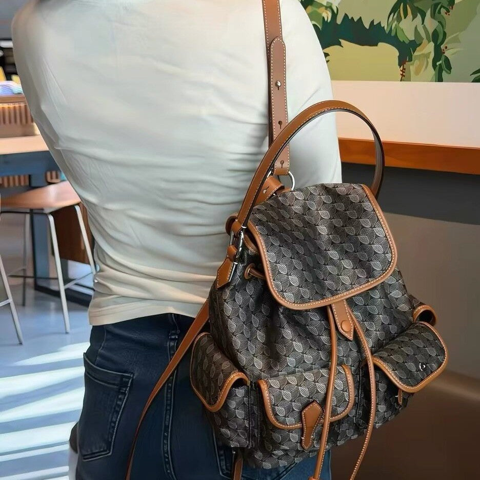 Women's Lucky Silk Pouch Presbyopic Large Capacity Backpacks