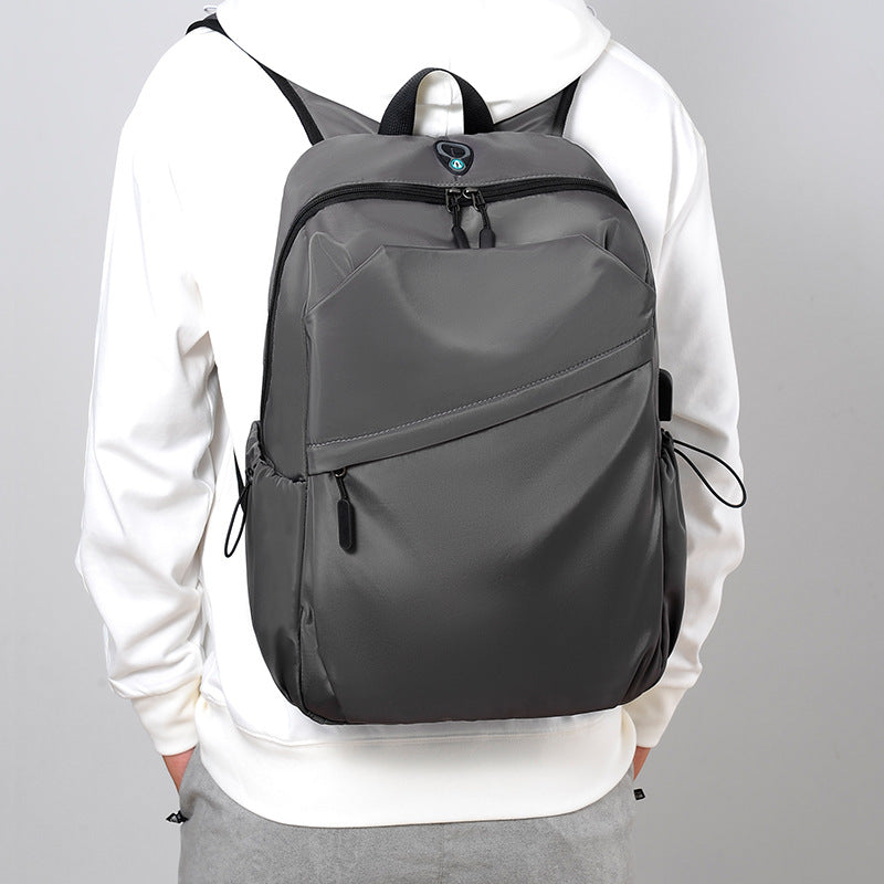Men's Business Large Capacity Headset Jack Gift Leisure Backpack
