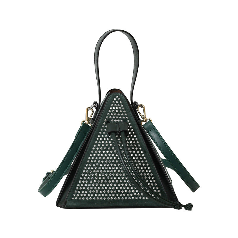 Women's Popular Korean Fashion Rivet Personality Trendy Women's Shoulder Bag