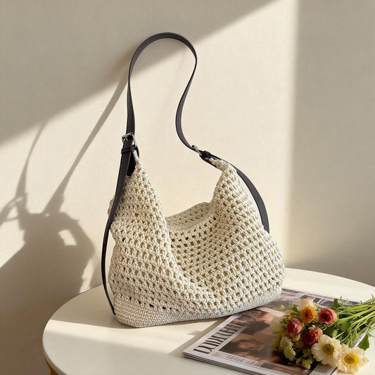 Women's Korean Style Summer Fashion Large Capacity Underarm Bag