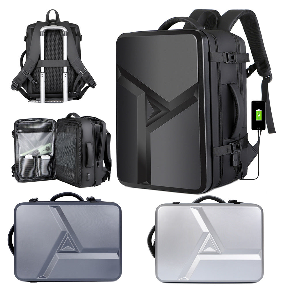 Large Capacity Hard Shell Storage Dry Wet Separation Backpacks