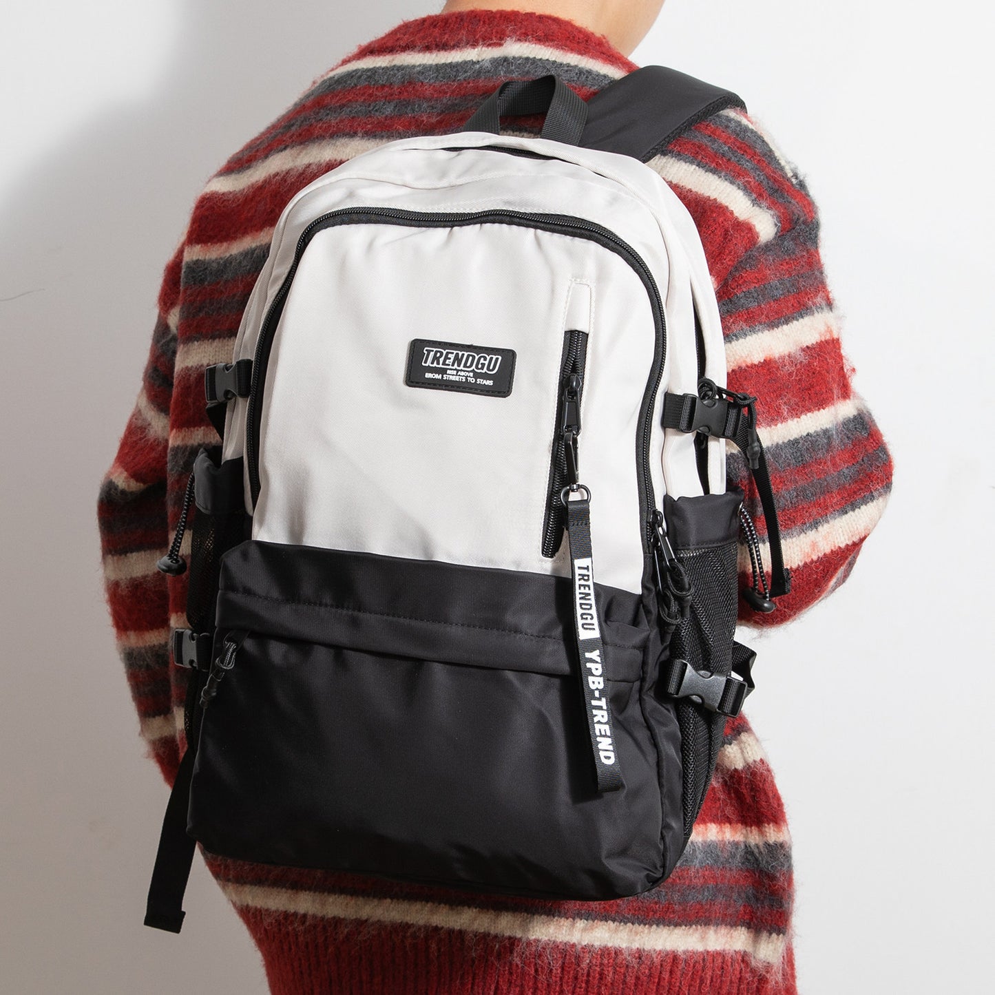 Women's & Men's Fashion Large Capacity Computer Contrast Color Youth Campus Leisure Backpack