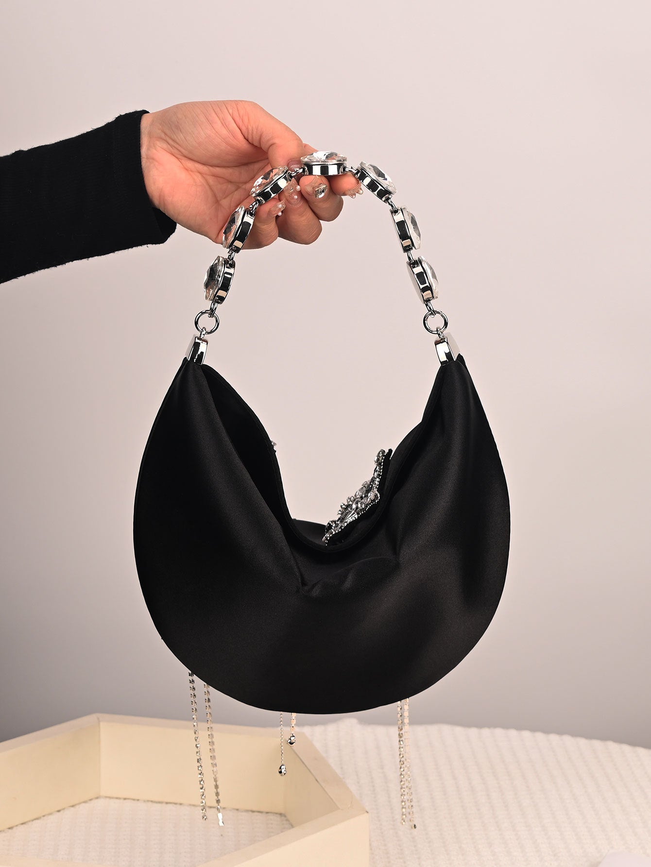 Women's French Entry Lux Niche Diamond Pentagram Handbags