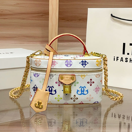 Women's Printed Box Light Luxury Textured Handbags