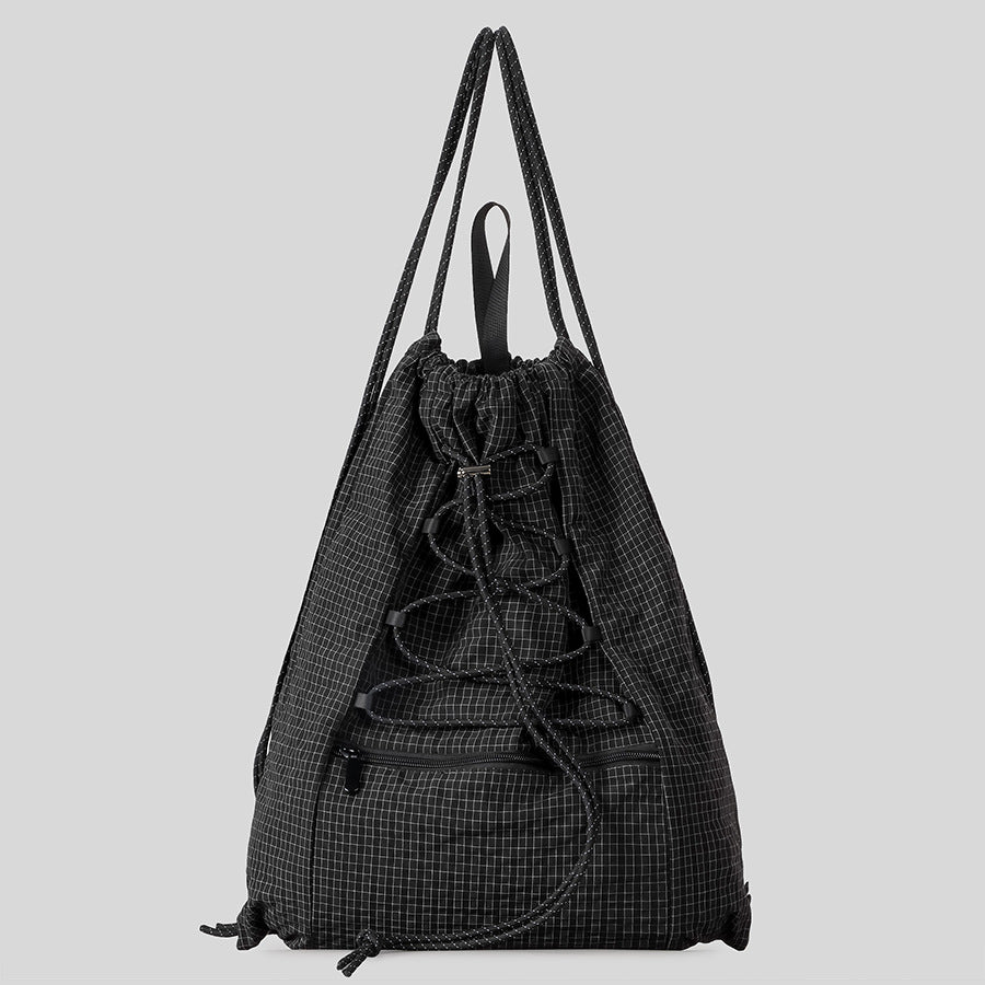 Women's & Men's Capacity Lightweight Nylon Strap Drawstring Good-looking Early Leisure Backpack