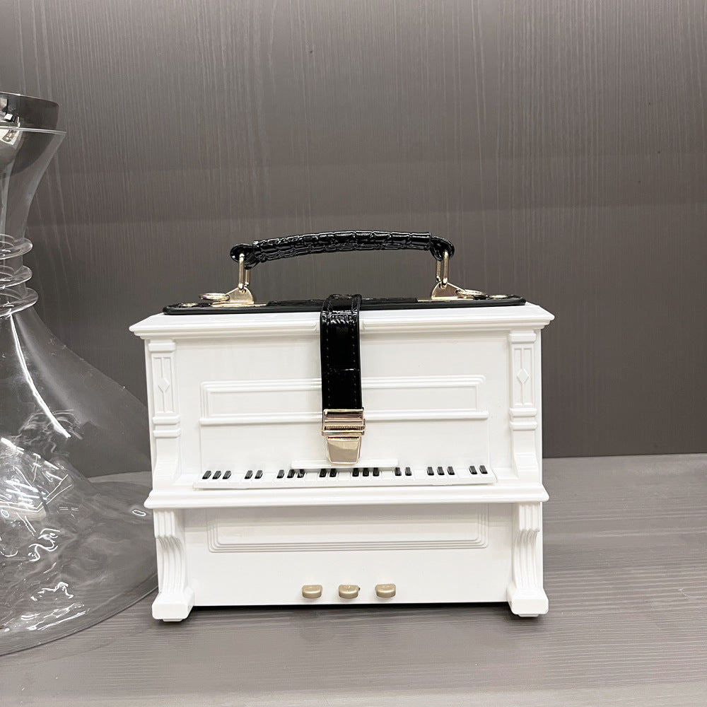 Attractive Unique Women's Piano Acrylic Box Women's Handbag