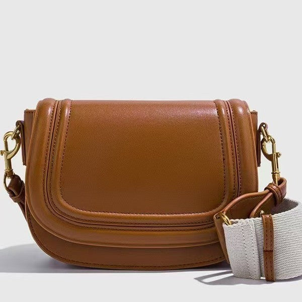 Women's Wide Strap Underarm Saddle Tide Bags