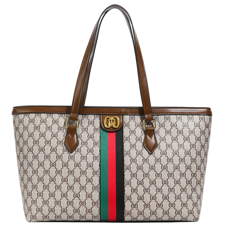 Large Capacity Elegant Fashion Commuter Retro Women's Shoulder Bag