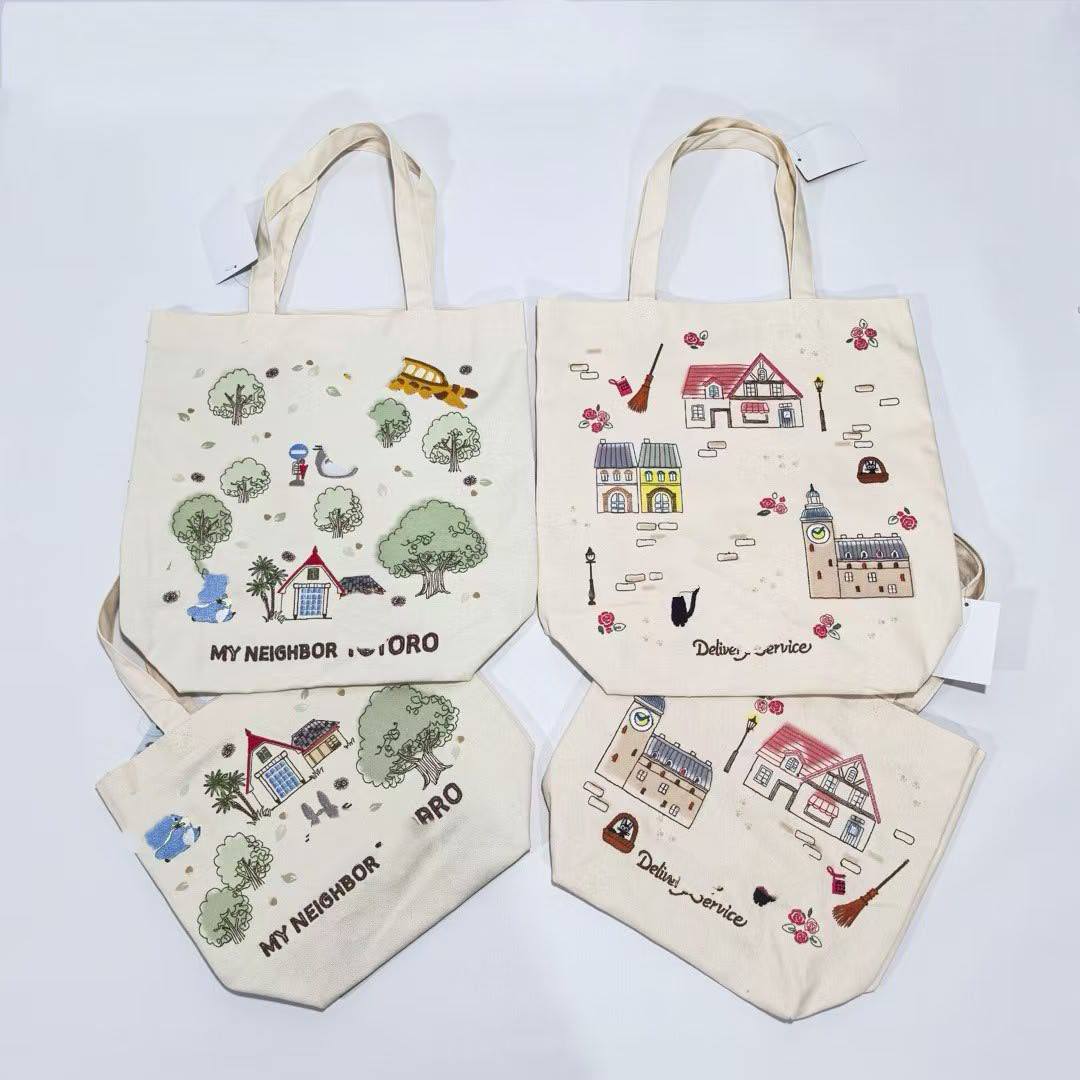 Order Exquisite Embroidered Printed Cute Cartoon Shoulder Bags