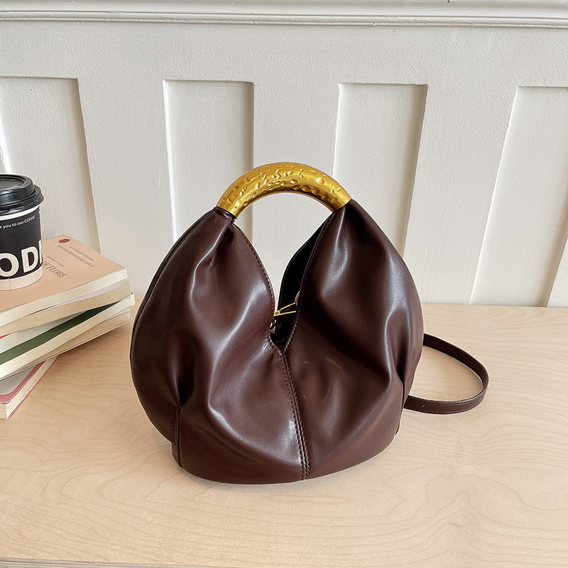 Women's Fashionable Minority Simple Advanced Metal Women's Handbag